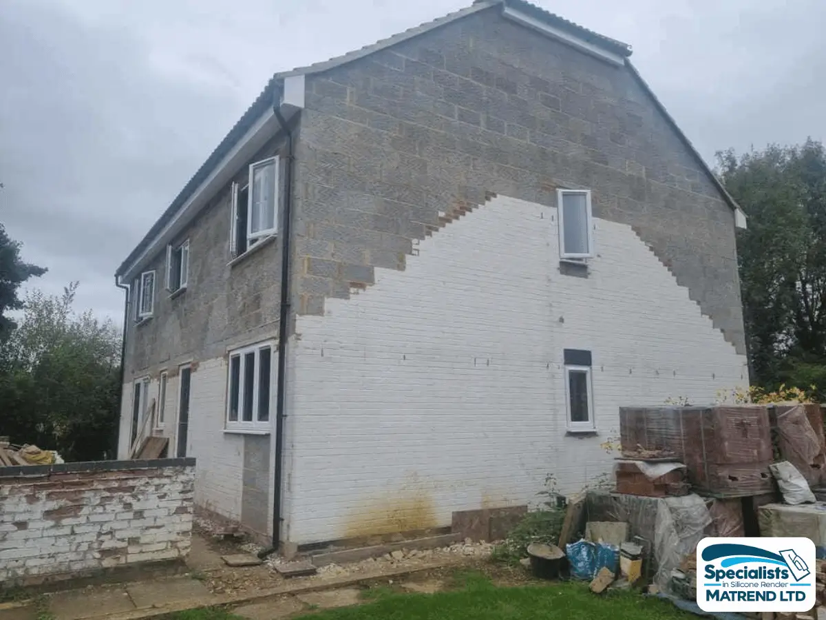 silicon render reading london ewi external wall insulation specialist near berkshire 3