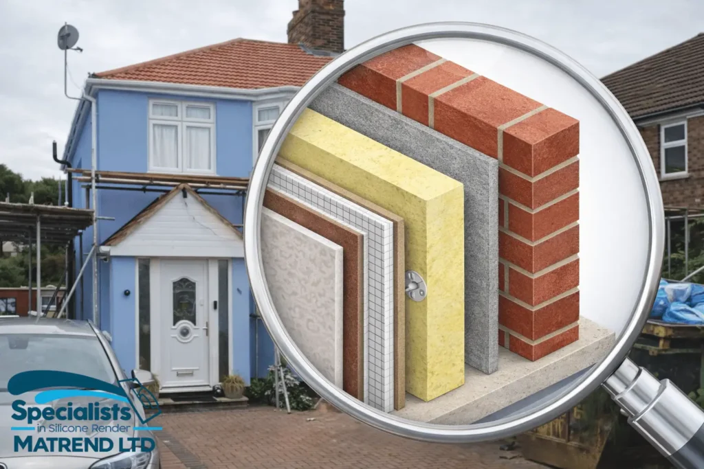 silicon render reading london ewi external wall insulation specialist near berkshire